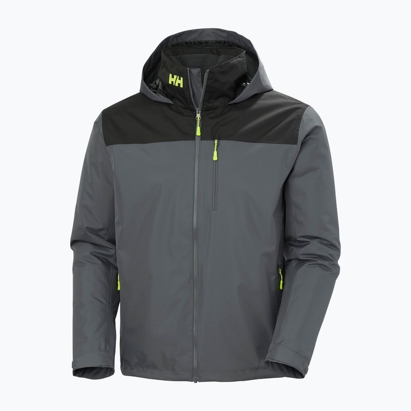 Herren-Segeljacke Helly Hansen Crew Hooded Midlayer 2 thunder grey 9
