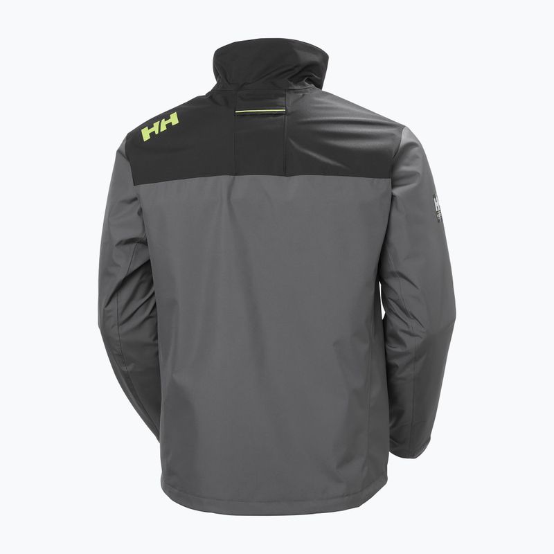 Herren-Segeljacke Helly Hansen Crew Midlayer 2 thunder grey 10