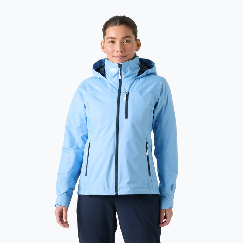 Damen-Seglerjacke Helly Hansen Crew Hooded Midlayer 2.0 bright blue