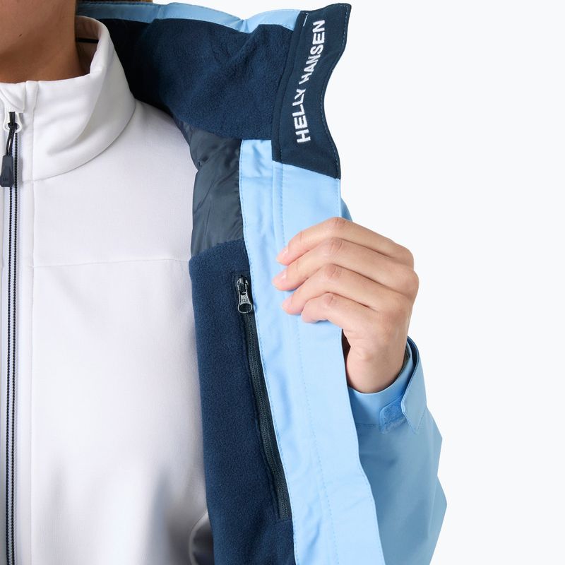 Damen-Seglerjacke Helly Hansen Crew Hooded Midlayer 2.0 bright blue 5