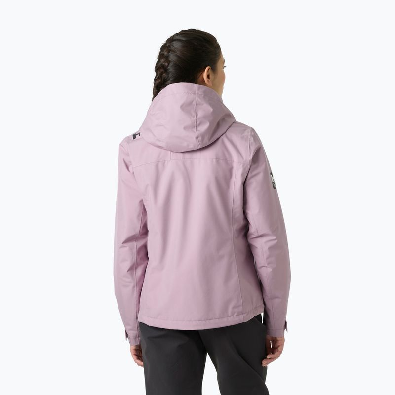 Damen-Seglerjacke Helly Hansen Crew Hooded Midlayer 2.0 purple play 2