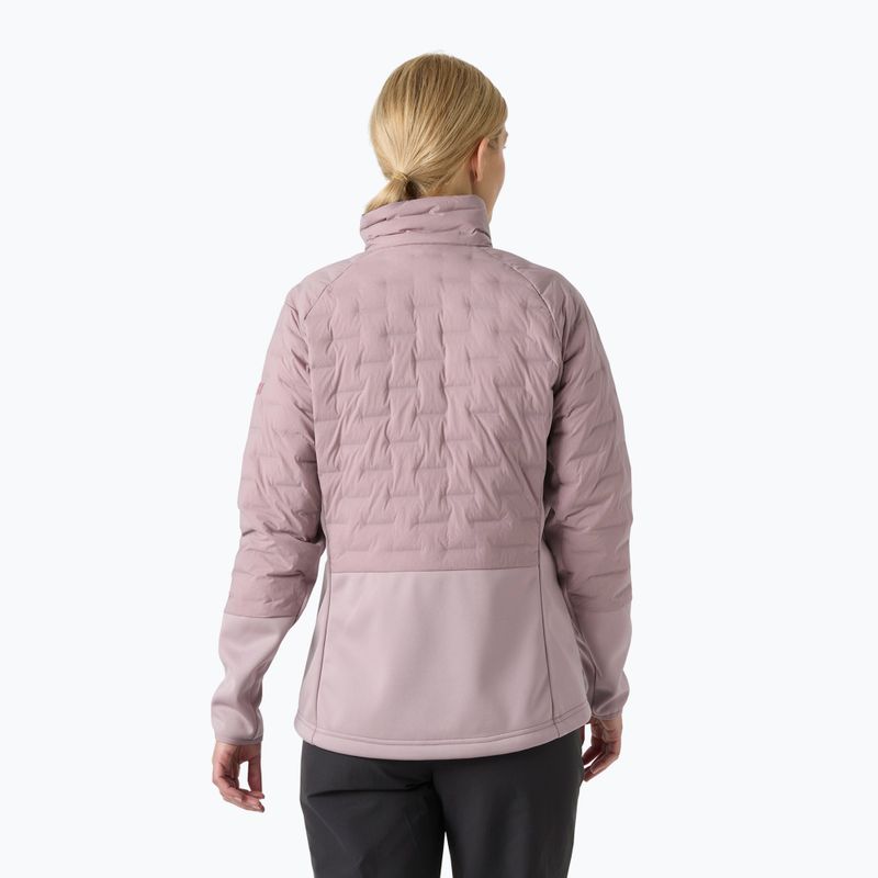 Damen-Hybridjacke Helly Hansen HP Hybrid Stretch Insulator purple clay 2