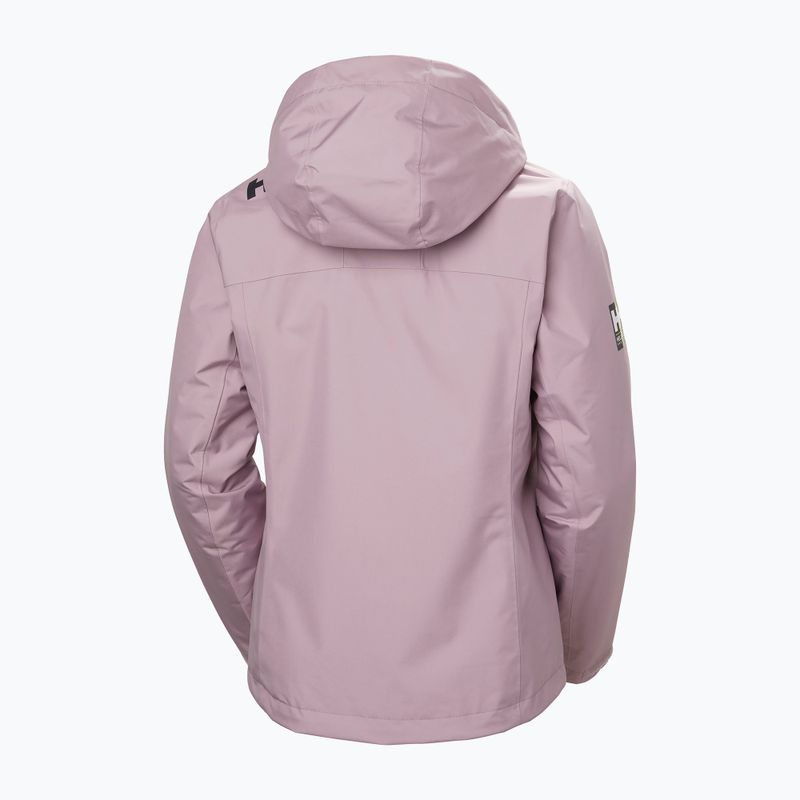 Damen-Seglerjacke Helly Hansen Crew Hooded Pile purple clay 9