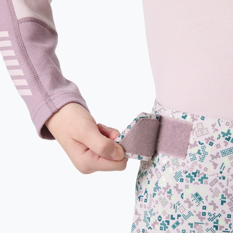 Kinder-Skihose Helly Hansen Diamond purple clay aop 3