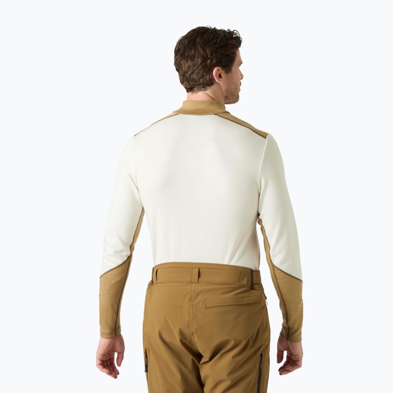 Herren Funktionsshirt langärmlig Helly Hansen Lifa Merino Midweight 1/2 Zip snow monogram aop 2