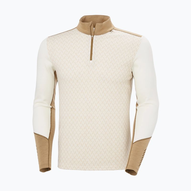 Herren Funktionsshirt langärmlig Helly Hansen Lifa Merino Midweight 1/2 Zip snow monogram aop 5