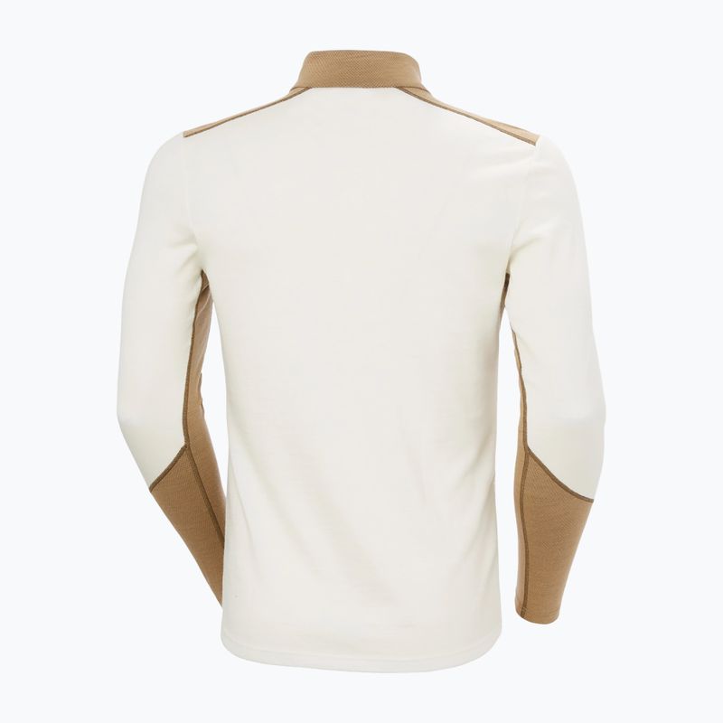 Herren Funktionsshirt langärmlig Helly Hansen Lifa Merino Midweight 1/2 Zip snow monogram aop 6