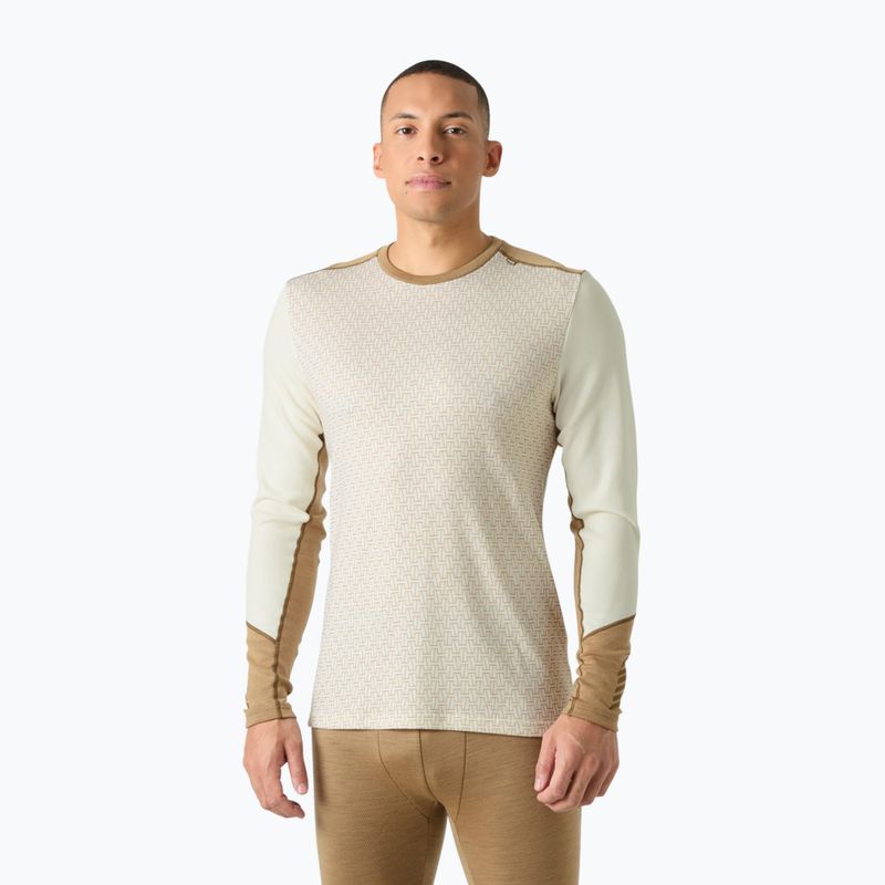 Herren Funktionsshirt langärmlig Helly Hansen Lifa Merino Midweight Crew snow monogram aop
