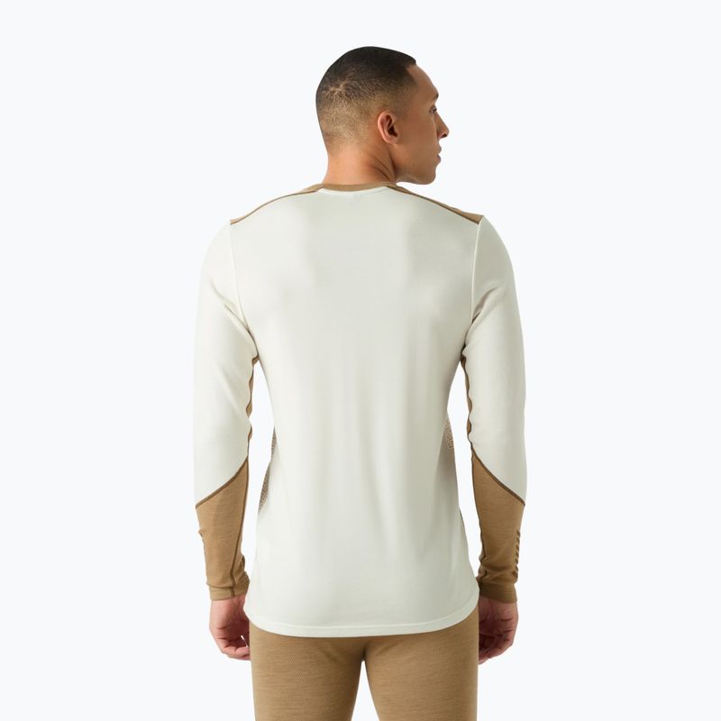 Herren Funktionsshirt langärmlig Helly Hansen Lifa Merino Midweight Crew snow monogram aop 2