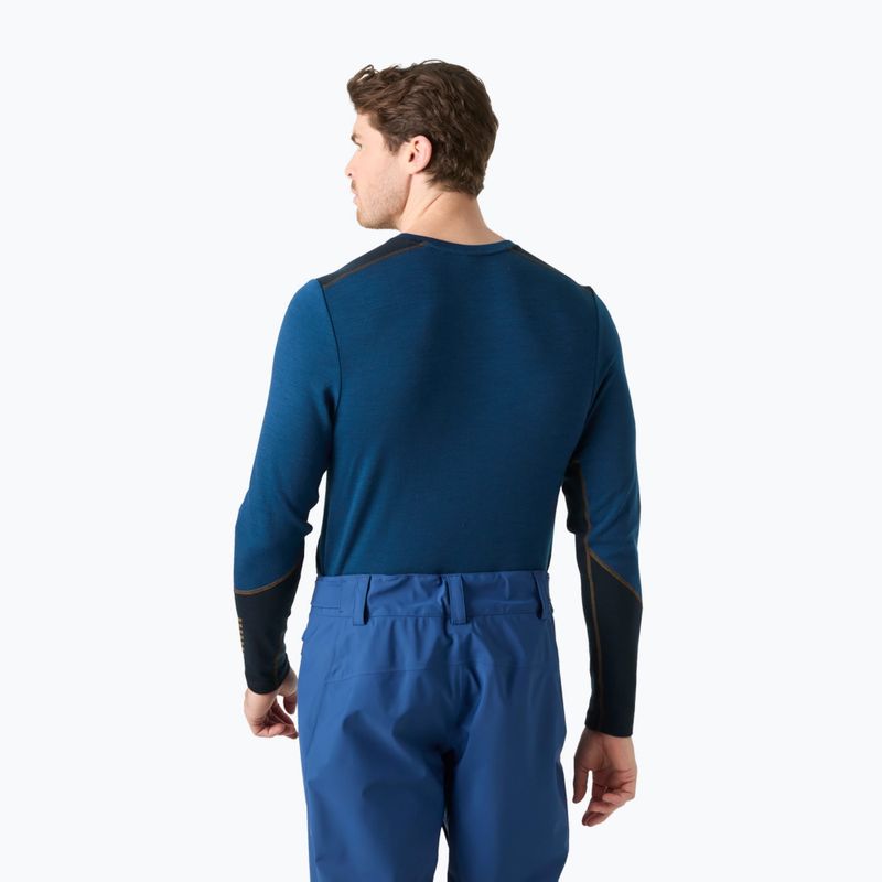 Herren Funktionsshirt langärmlig Helly Hansen Lifa Merino Midweight Crew dark blue 2