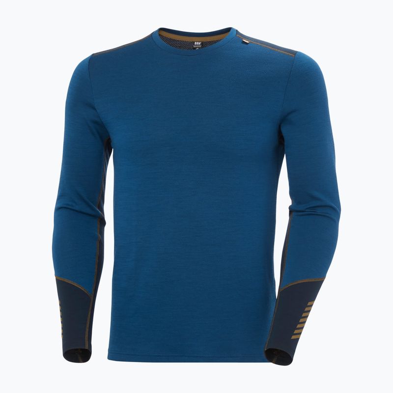 Herren Funktionsshirt langärmlig Helly Hansen Lifa Merino Midweight Crew dark blue 4