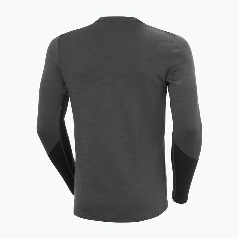 Herren Funktionsshirt langärmlig Helly Hansen Lifa Merino Midweight Crew thunder grey 6