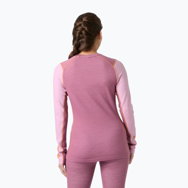 Damen-Funktionssweatshirt Helly Hansen Lifa Merino Midweight Gra cherry blossom new nordic 2