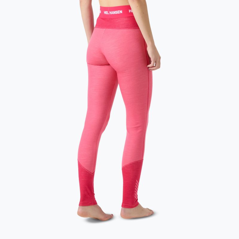 Damen Thermohose Helly Hansen Lifa Merino Midweight hot pink 2