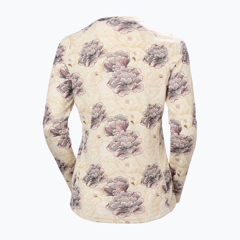 Damen-Funktionssweatshirt Helly Hansen Lifa Active purple clay sakura aop 6