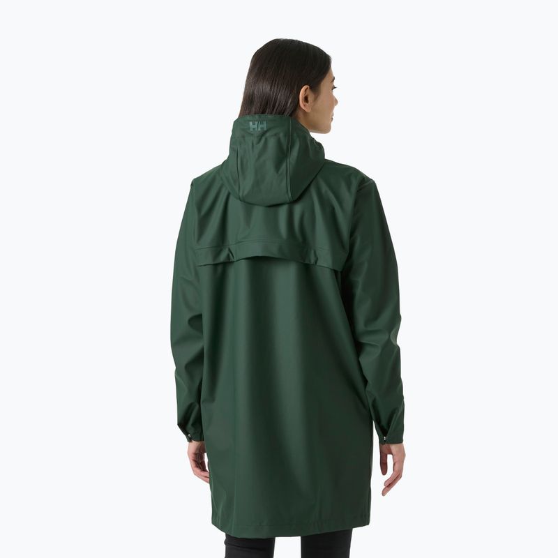 Damen Regenmantel Helly Hansen Moss Rain Coat dark jungle 2