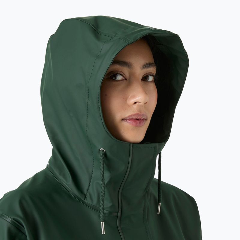Damen Regenmantel Helly Hansen Moss Rain Coat dark jungle 3