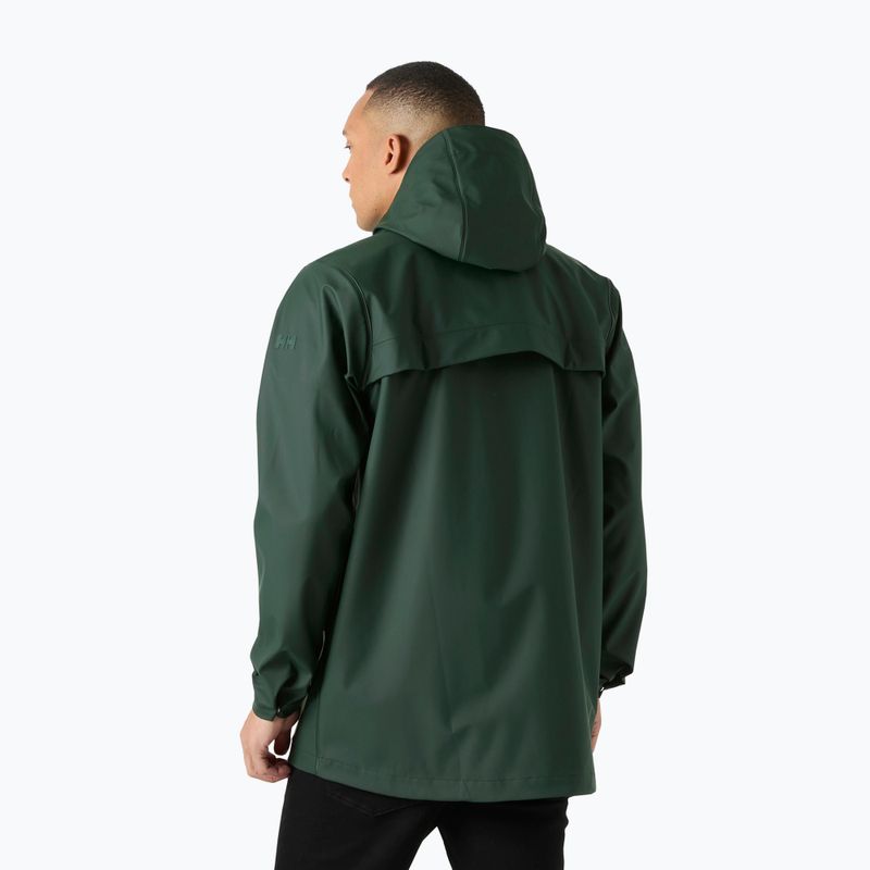 Herren-Regenjacke Helly Hansen Moss Rain Coat dark jungle 2