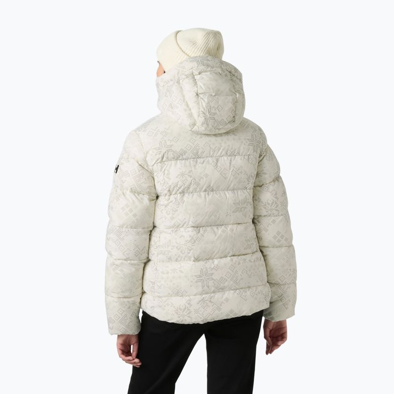 Gefütterte Damenjacke Helly Hansen Active Puffy cream new nordic aop 2