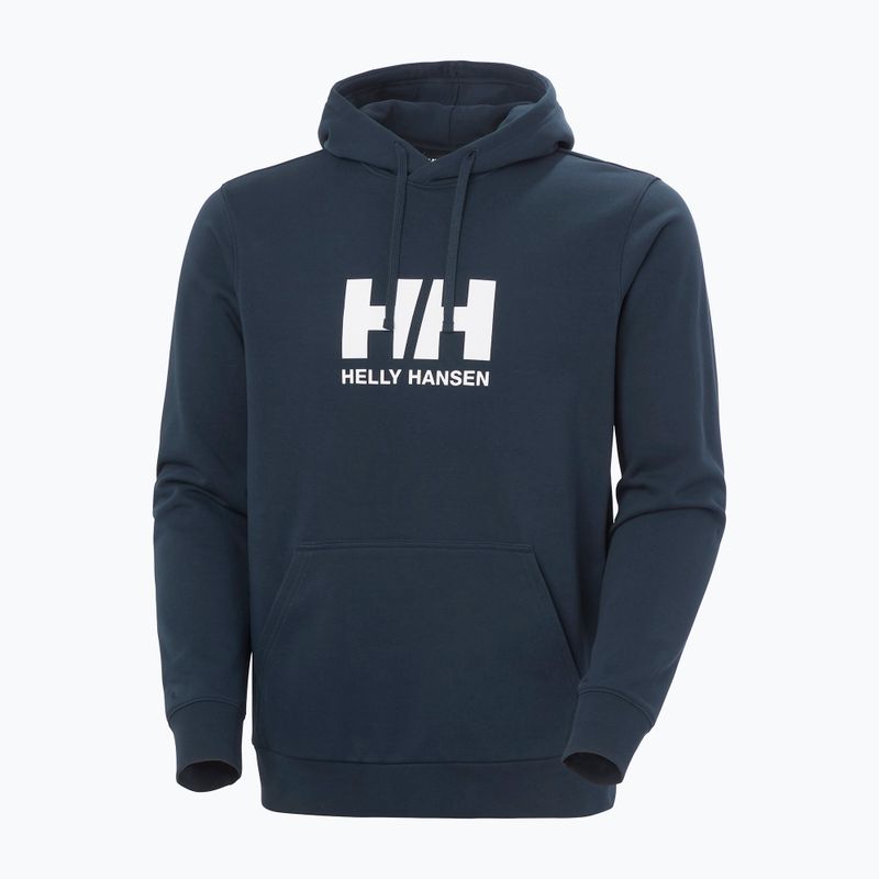 Herrenpullover Helly Hansen HH Logo Hoodie navy 4