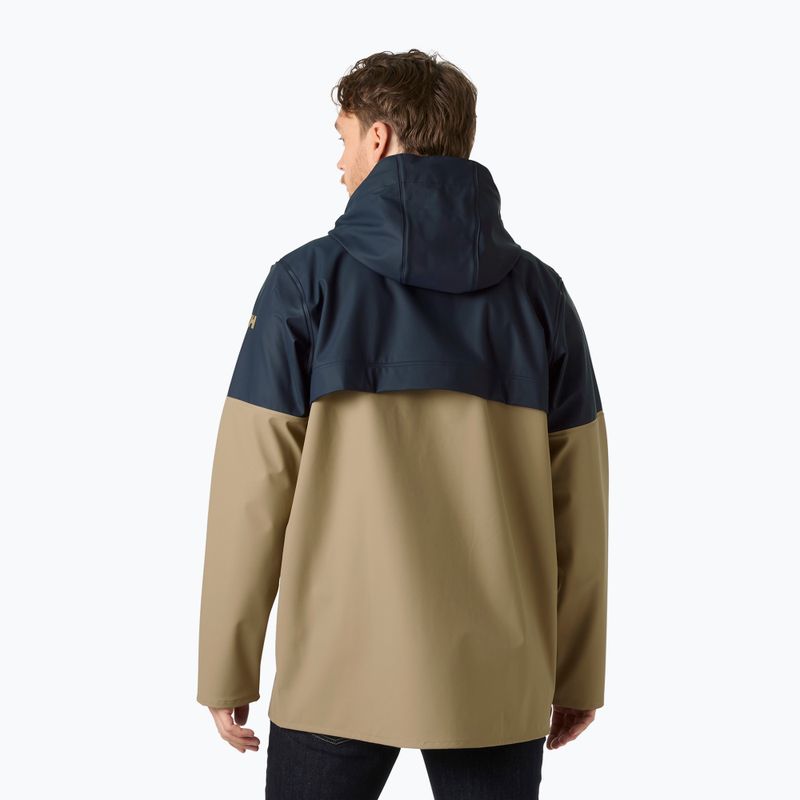 Herren-Segeljacke Helly Hansen Moss Block Coat pebble 2