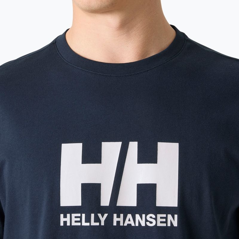 Herren-Shirt Helly Hansen Logo 3.0 SS navy 3