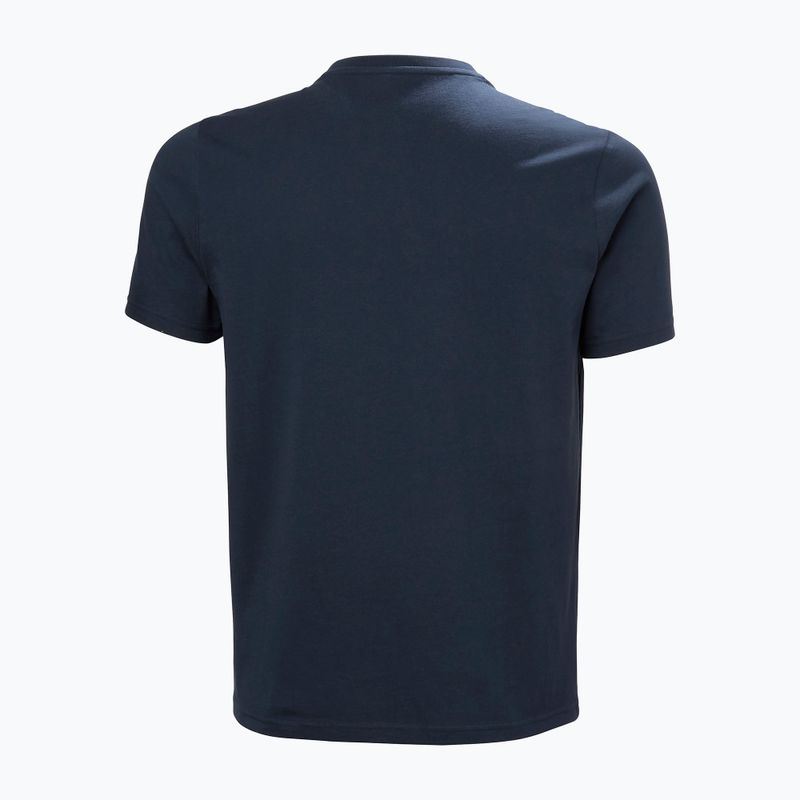 Herren-Shirt Helly Hansen Logo 3.0 SS navy 5