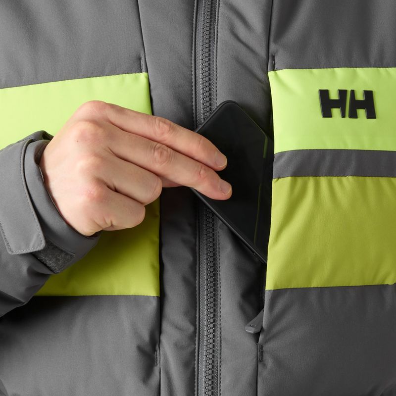 Herren-Skijacke Helly Hansen Bossanova Puffy thunder grey 5