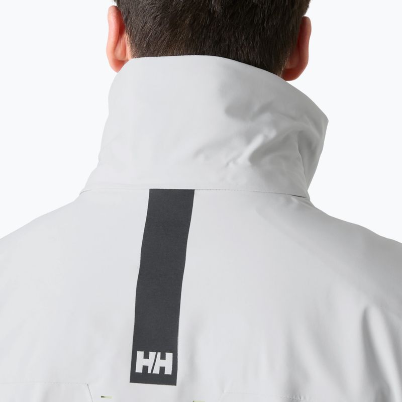 Herren-Skijacke Helly Hansen Alpha Lifaloft grey fog 4