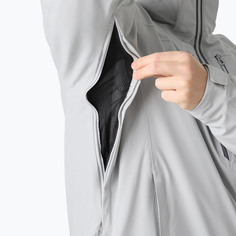 Herren-Skijacke Helly Hansen Alpha Lifaloft grey fog 5