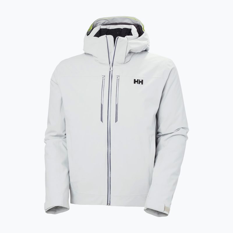 Herren-Skijacke Helly Hansen Alpha Lifaloft grey fog 9