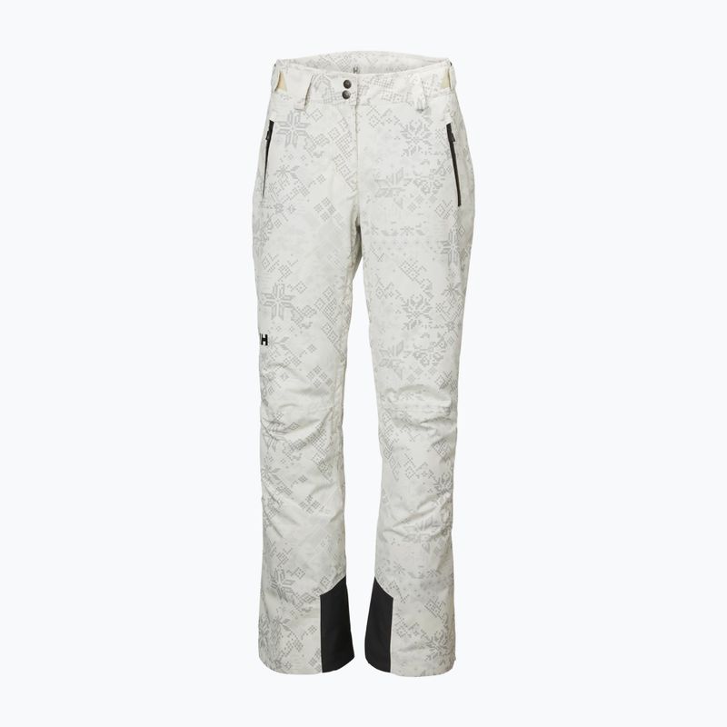 Damen Skihose Helly Hansen Legendary Insulated cream new nordic aop 5
