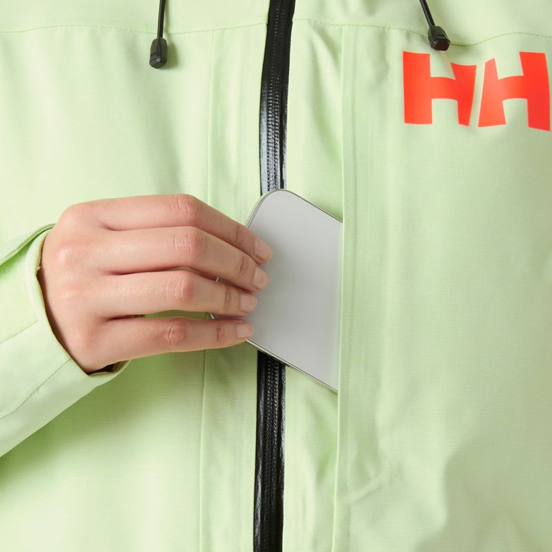 Damen-Skijacke Helly Hansen Powderqueen 3.0 washed lime 6