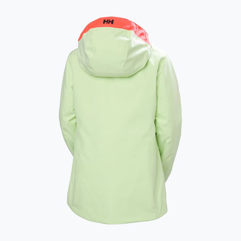 Damen-Skijacke Helly Hansen Powderqueen 3.0 washed lime 12