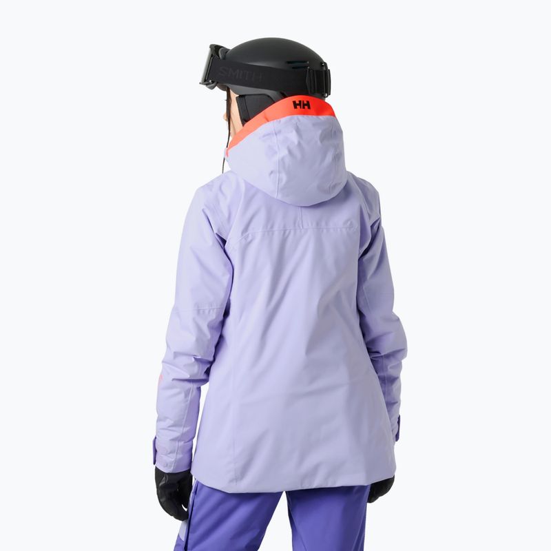 Damen-Skijacke Helly Hansen Powshot bright lavender 2