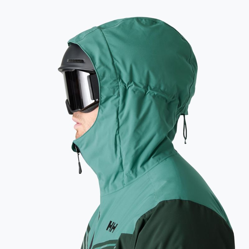 Herren-Skijacke Helly Hansen Alpine Inslated dark jungle 3