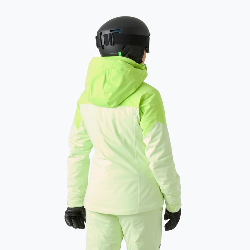 Damen-Skijacke Helly Hansen Alphelia luminous green 2