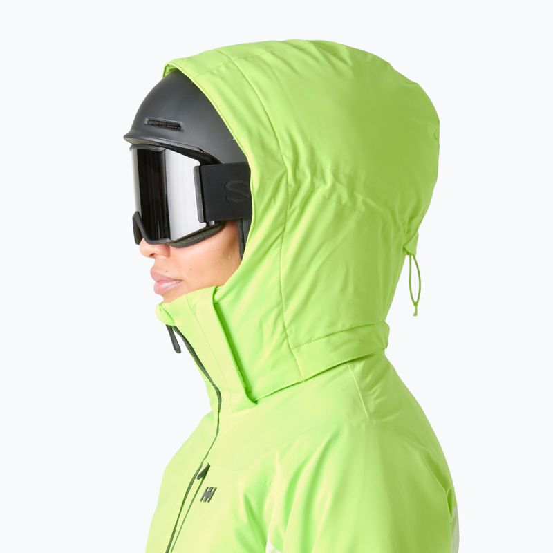 Damen-Skijacke Helly Hansen Alphelia luminous green 3