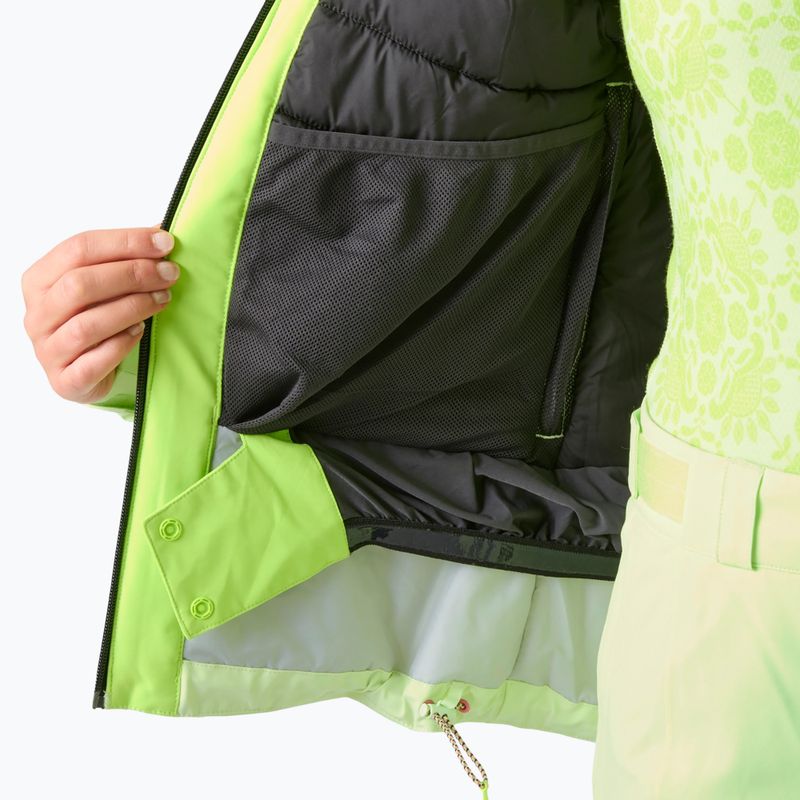 Damen-Skijacke Helly Hansen Alphelia luminous green 10