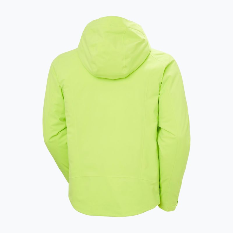 Herren-Skijacke Helly Hansen Alpha 4.0 luminous green 10