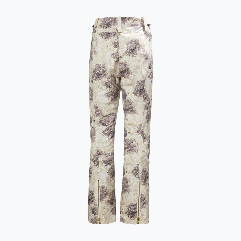 Damen Skihose Helly Hansen St. Moritz Ins 2.0 purple clay sakura aop 2