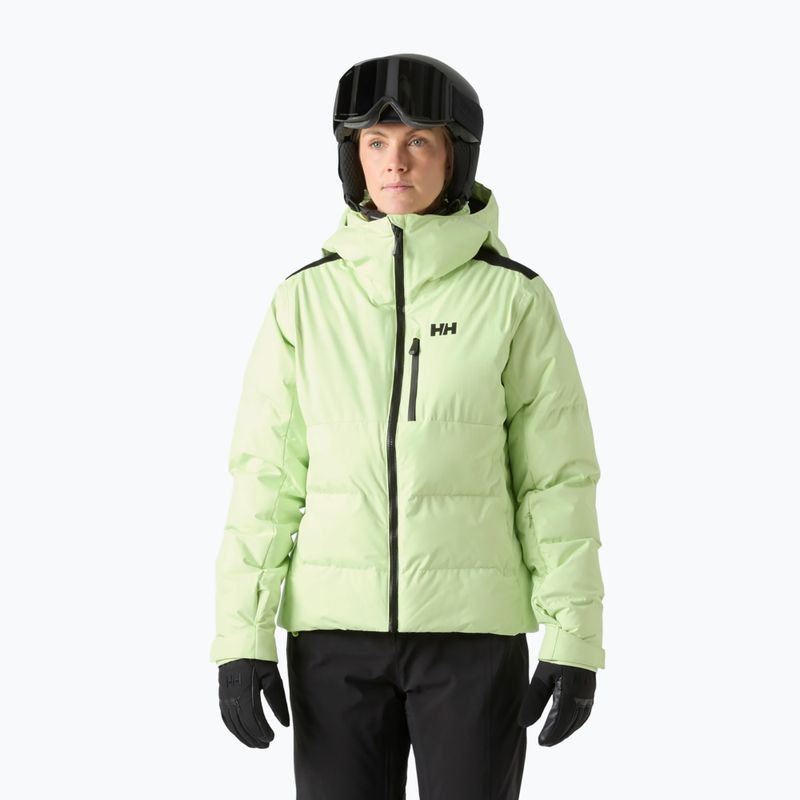 Damen-Skijacke Helly Hansen Kvitfjell Race Puffy washed lime