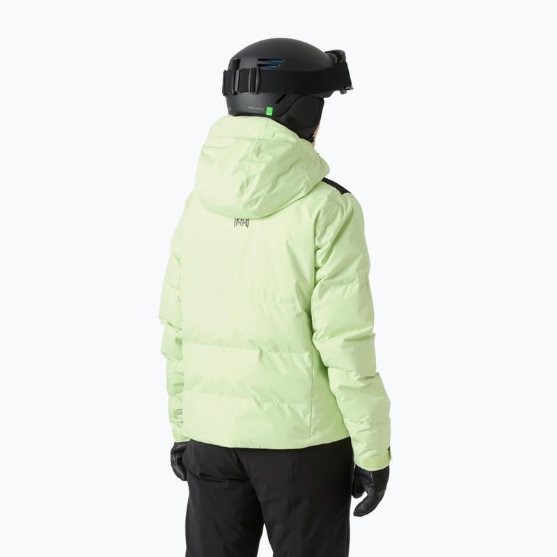 Damen-Skijacke Helly Hansen Kvitfjell Race Puffy washed lime 2
