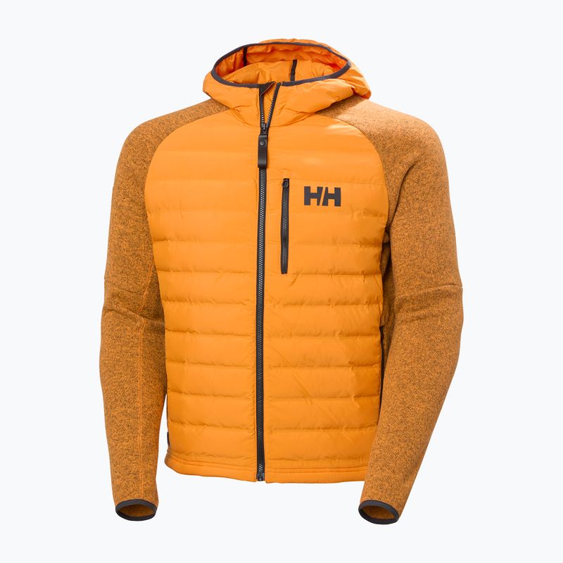 Herren-Hybridjacke Helly Hansen Skagen Hybrid Knit Insulator ignite orange 6
