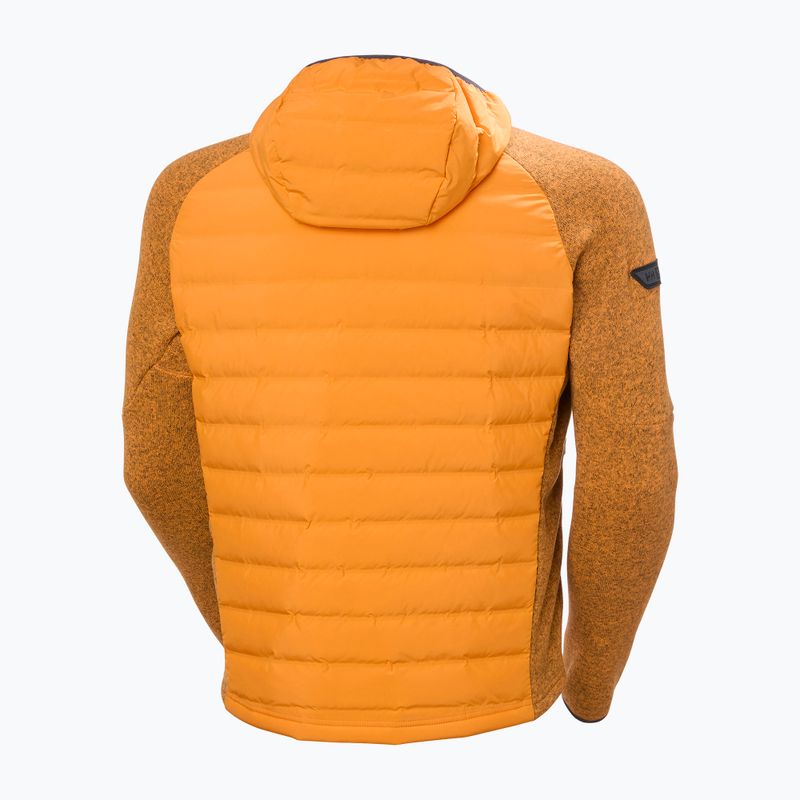 Herren-Hybridjacke Helly Hansen Skagen Hybrid Knit Insulator ignite orange 7