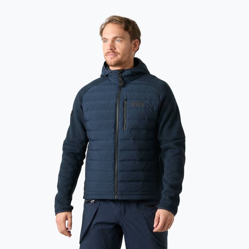 Herren-Hybridjacke Helly Hansen Skagen Hybrid Knit Insulator navy