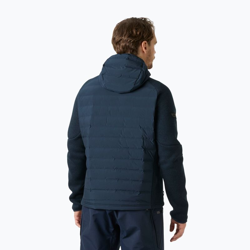 Herren-Hybridjacke Helly Hansen Skagen Hybrid Knit Insulator navy 2