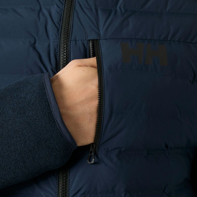Herren-Hybridjacke Helly Hansen Skagen Hybrid Knit Insulator navy 5