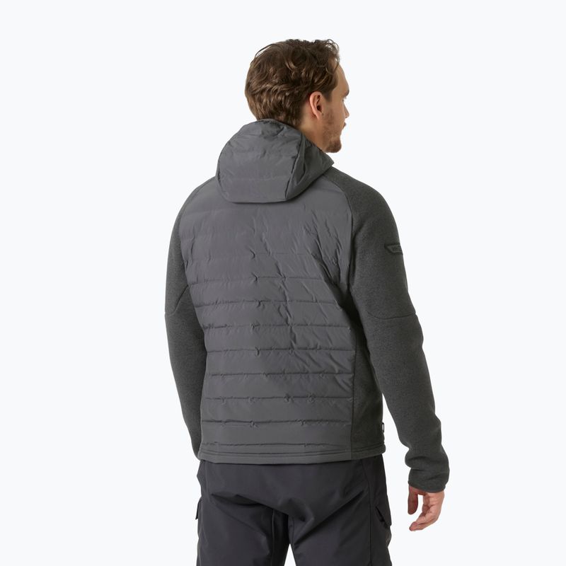Herren-Hybridjacke Helly Hansen Skagen Hybrid Knit Insulator ebony 2