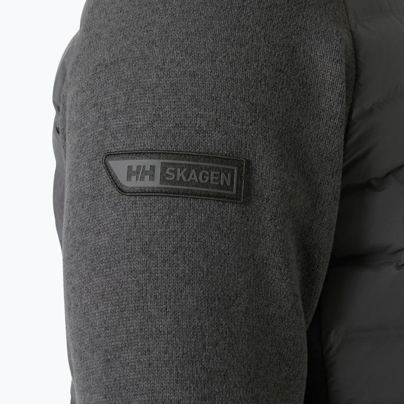 Herren-Hybridjacke Helly Hansen Skagen Hybrid Knit Insulator ebony 5